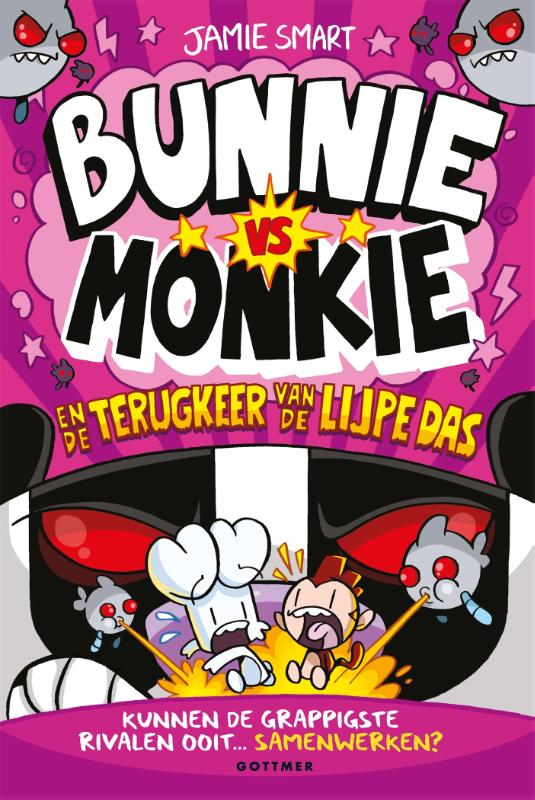 Bunnie vs Monkie en de terugkeer van de Lijpe Das / Bunnie vs Monkie / 5