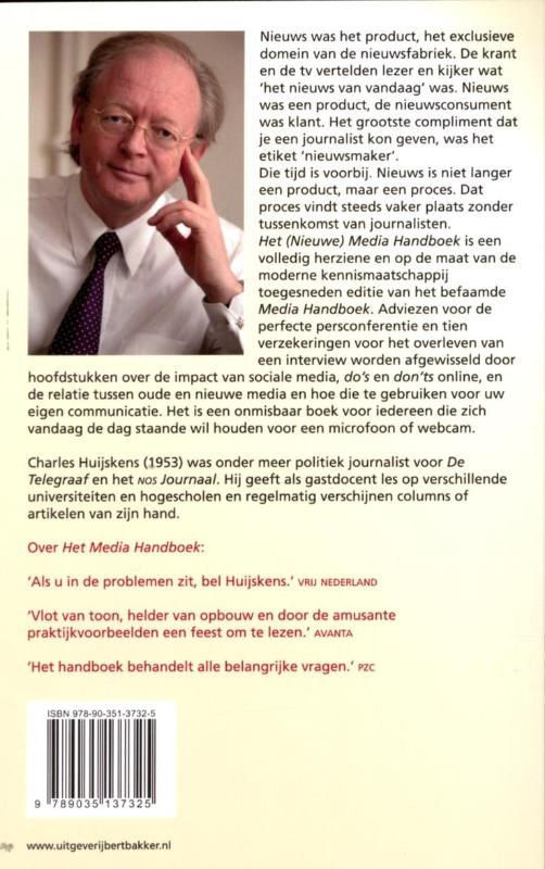 Het (nieuwe) media handboek Het (nieuwe) media handboek achterkant
