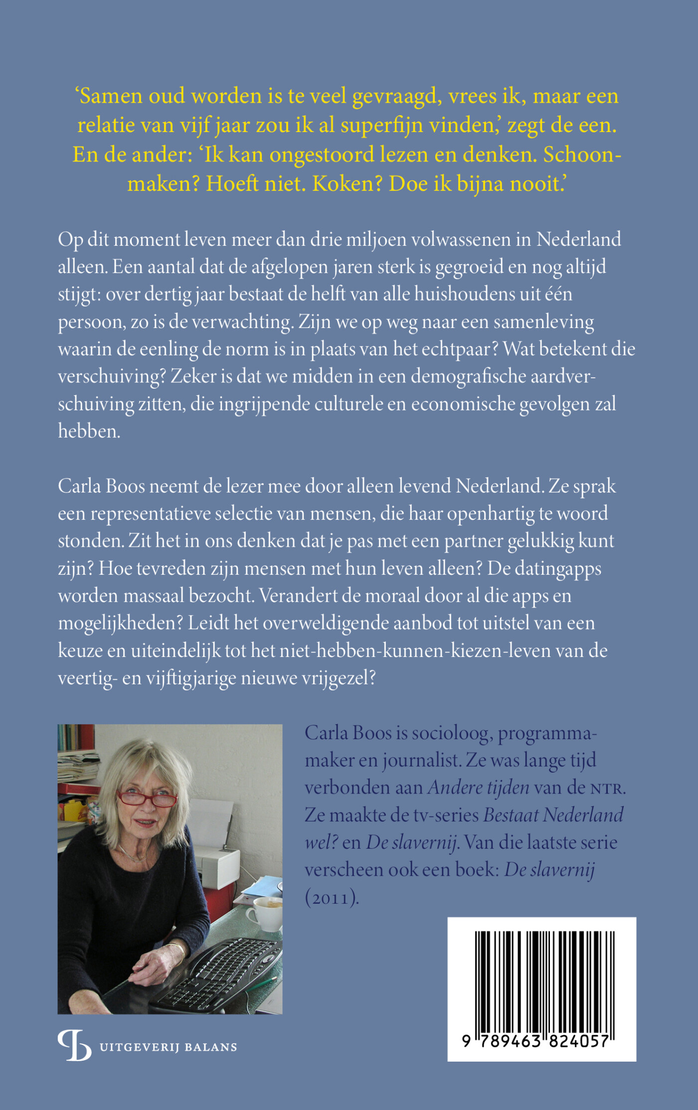 Alleen in Nederland achterkant