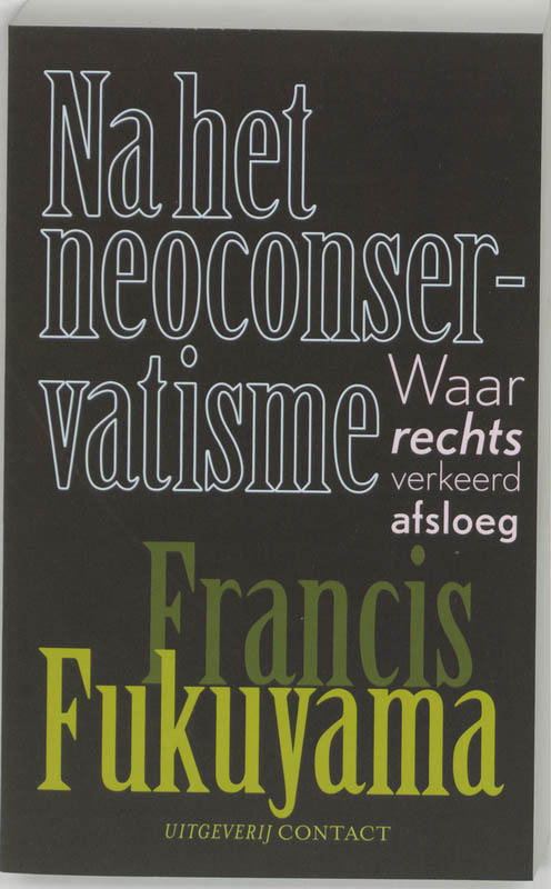 Francis Fukuyama Na Het Neoconservatisme thumbnail