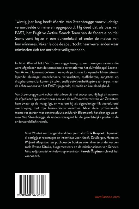 Most Wanted Most Wanted achterkant