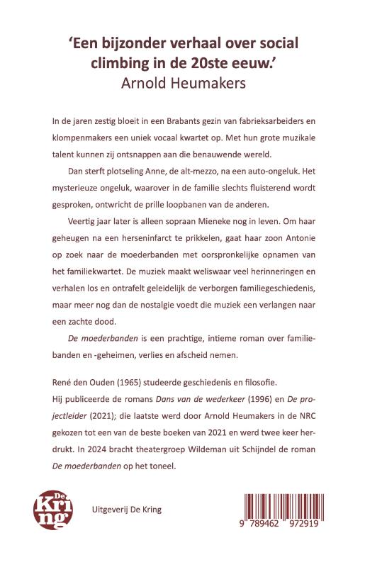 De moederbanden achterkant