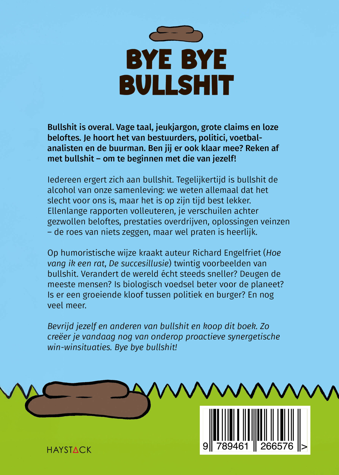 Bye bye bullshit achterkant