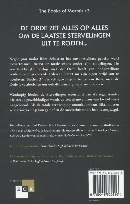 Soeverein / The Books of Mortals / 3 achterkant