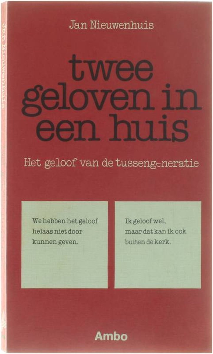 Twee geloven in een huis