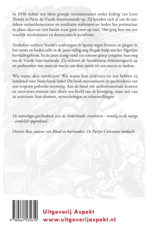 'Een banier waar geen smet op rust' achterkant