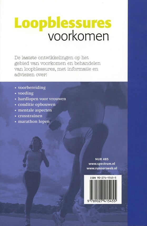 Loopblessures voorkomen achterkant