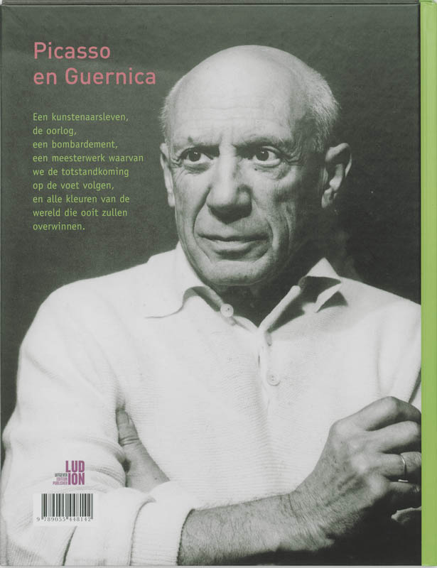 Picasso en Guernica achterkant
