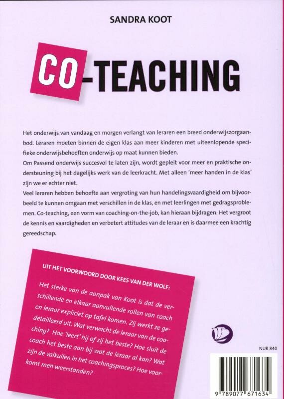 Co-Teaching achterkant