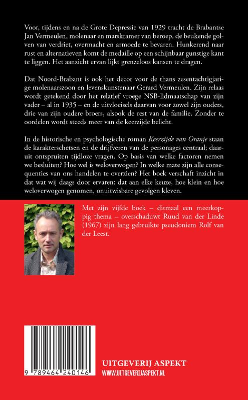 Keerzijde van Oranje Keerzijde van Oranje achterkant