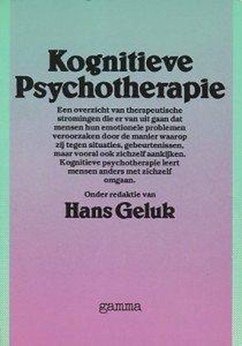 Kognitieve psychotherapie