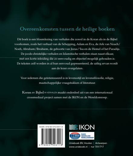 Koran en Bijbel in verhalen achterkant