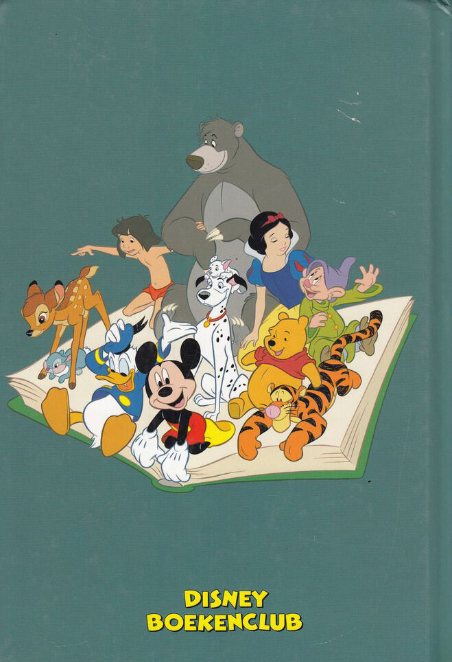 Race over rails (+ CD) / Disney Boekenclub achterkant