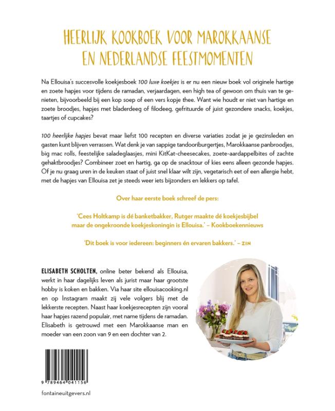 100 heerlijke hapjes achterkant