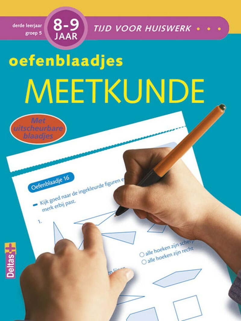 Karen Bastin Oefenblaadjes Meetkunde / 8-9 Jaar / Tijd Voor Huiswerk