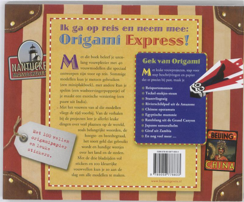 Origami Express achterkant