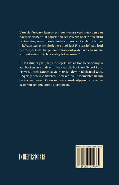 Door de jaren heen lezen achterkant