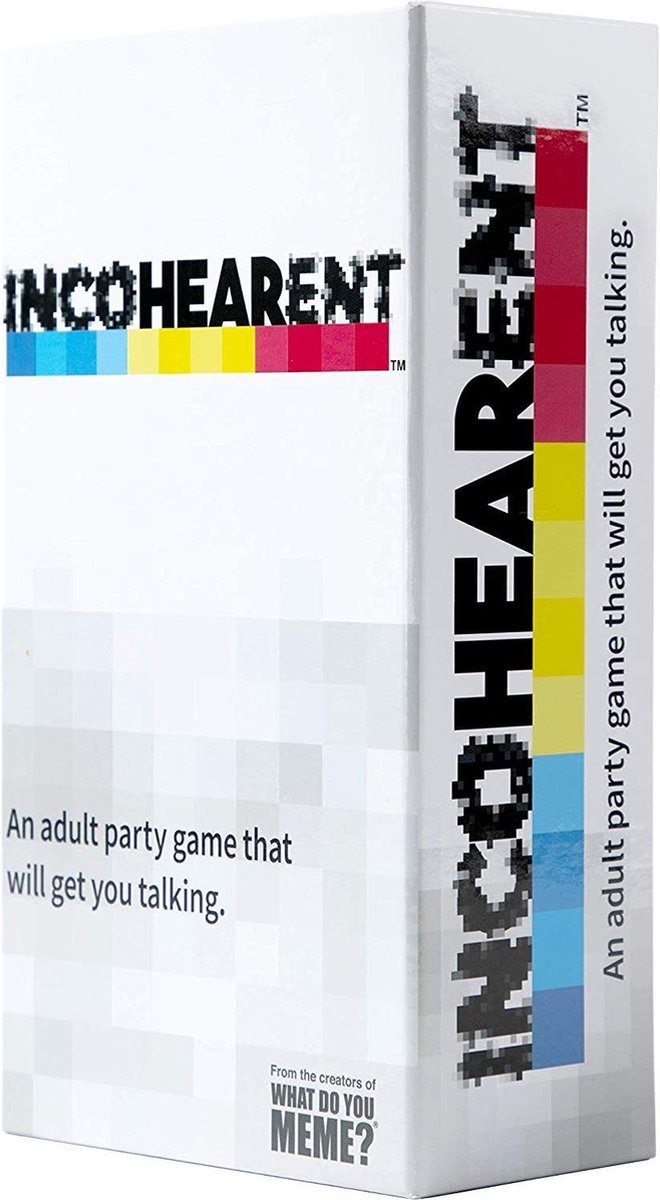 Incohearent: an English Adult Party game - Kaartspel - Spelletjes voor Volwassenen - 18+ Spel