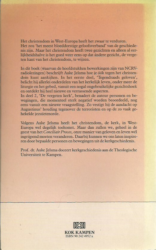 De vergeten kerk achterkant
