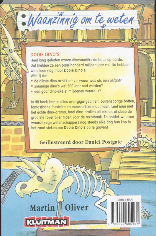 Dooie dino's / Waanzinnig om te weten achterkant