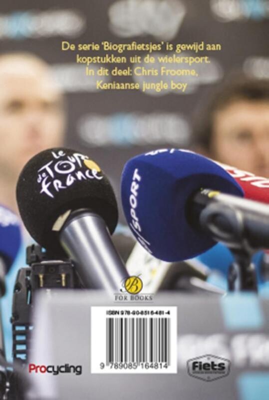 Chris Froome / Biografietsjes achterkant