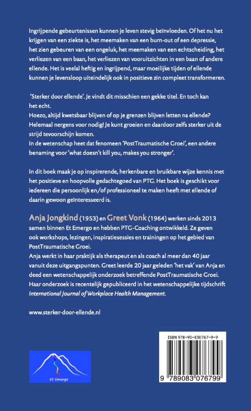 PostTraumatische groei / Sterker door ellende / 1 achterkant