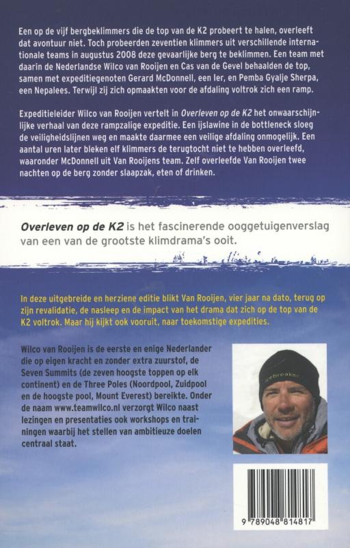 Overleven Op De K2 achterkant