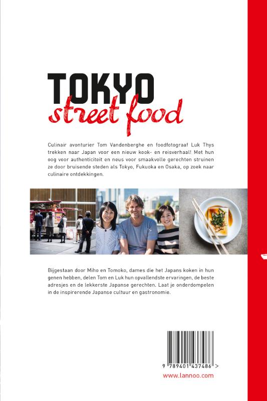 Tokyo Street Food / Streetfood achterkant