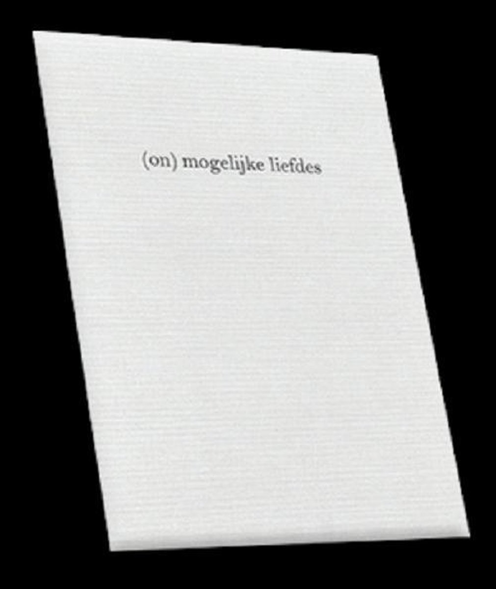 boekenbalie_9789090316055_cover onmogelijke liefdes