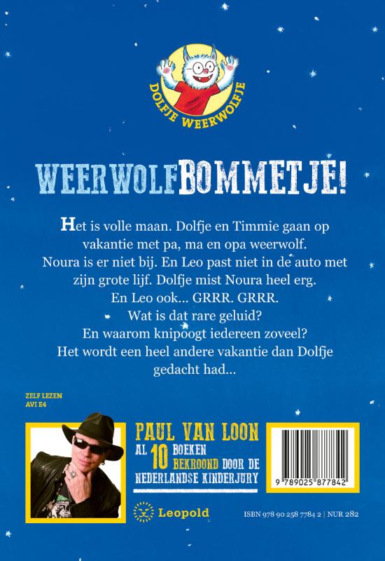 Weerwolfbommetje! achterkant