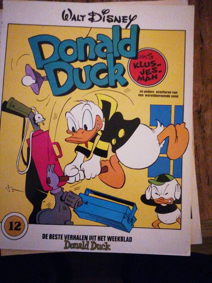 boekenbalie_9789032005313_cover DONALD DUCK 12 KLUSJESMAN