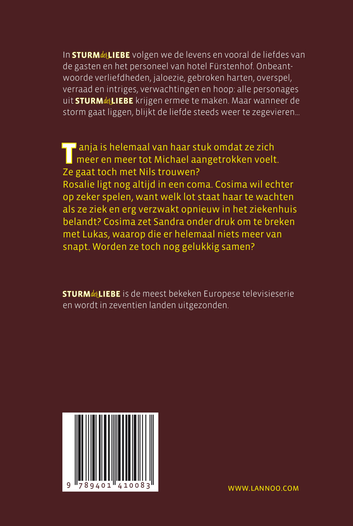 Sturm der Liebe - De kracht van liefde / Sturm der Liebe achterkant