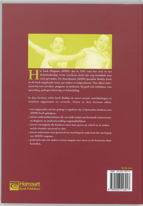 Diagnose ADHD achterkant