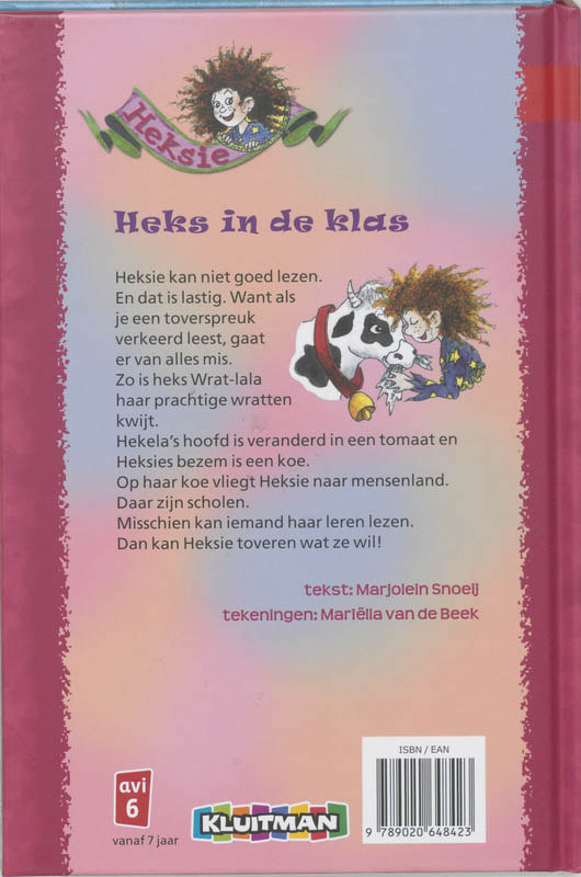 Heks in de klas / Heksie achterkant