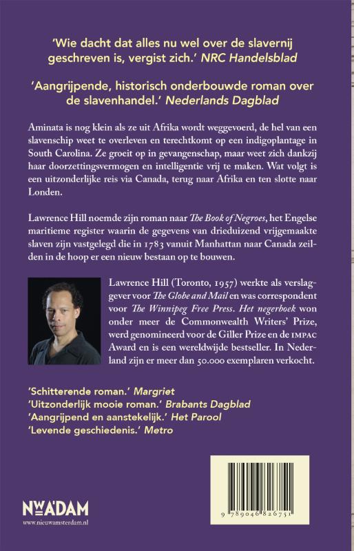 Het negerboek achterkant