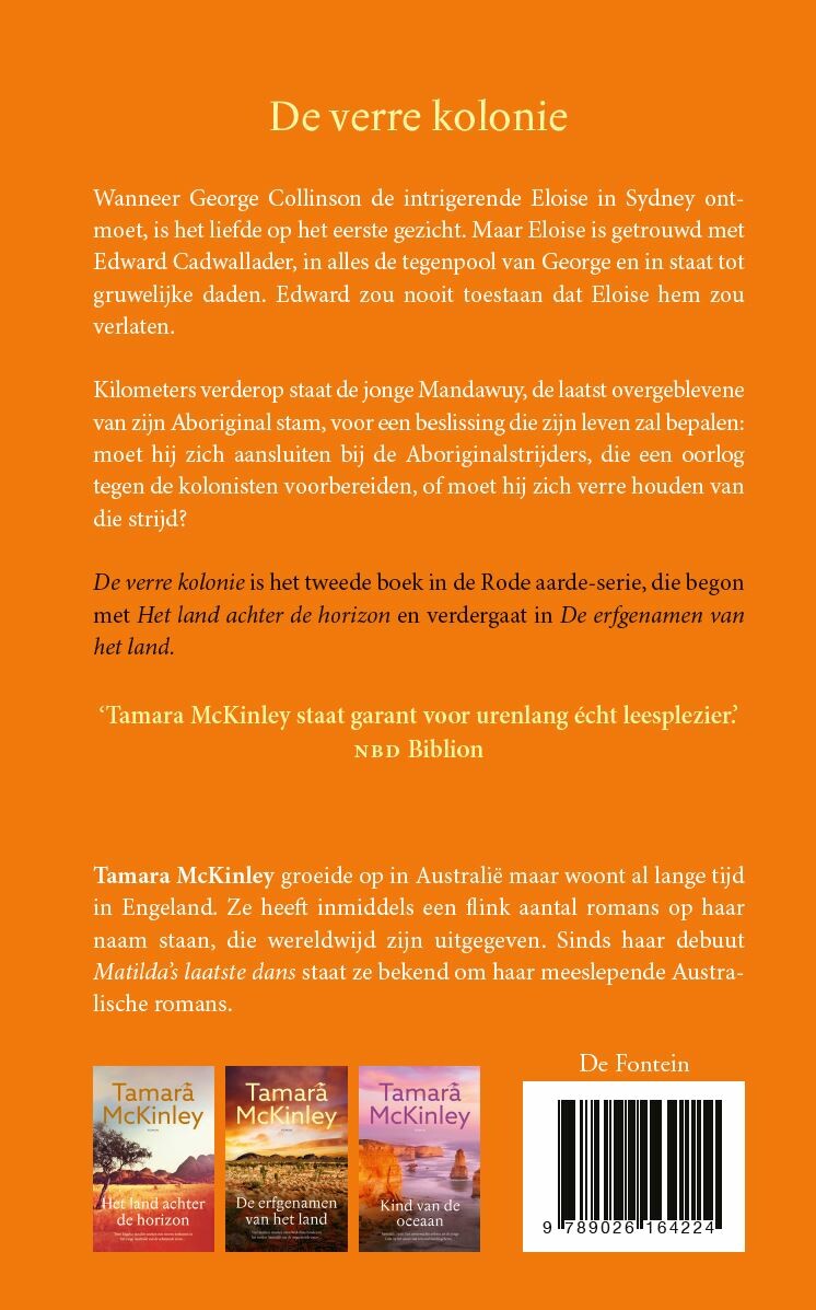 De verre kolonie / Rode aarde / 2 achterkant
