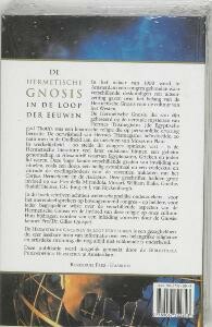 De hermetische gnosis in de loop der eeuwen achterkant