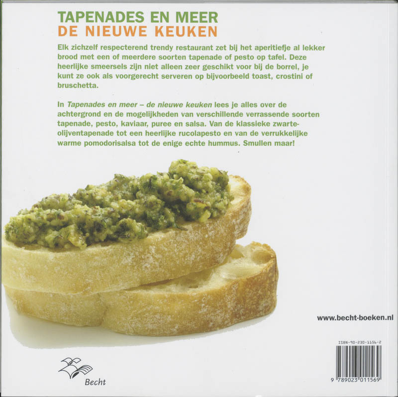 Tapenades en meer / De nieuwe keuken Tapenades en meer / De nieuwe keuken achterkant
