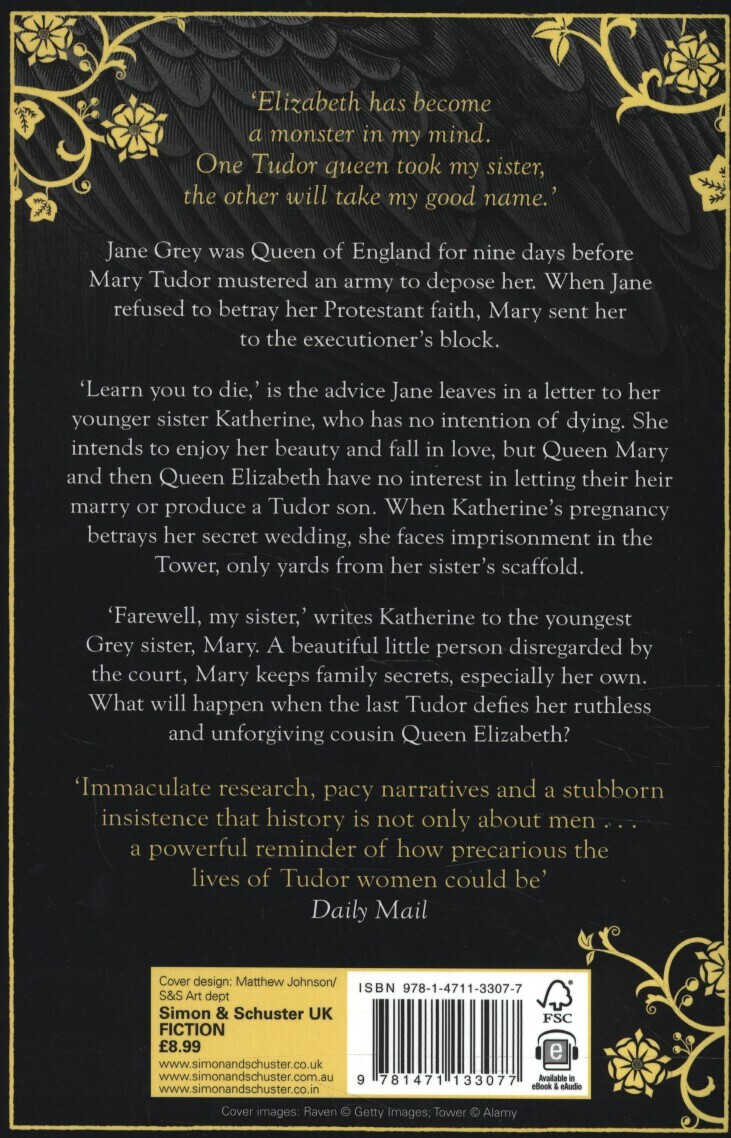 The last Tudor achterkant