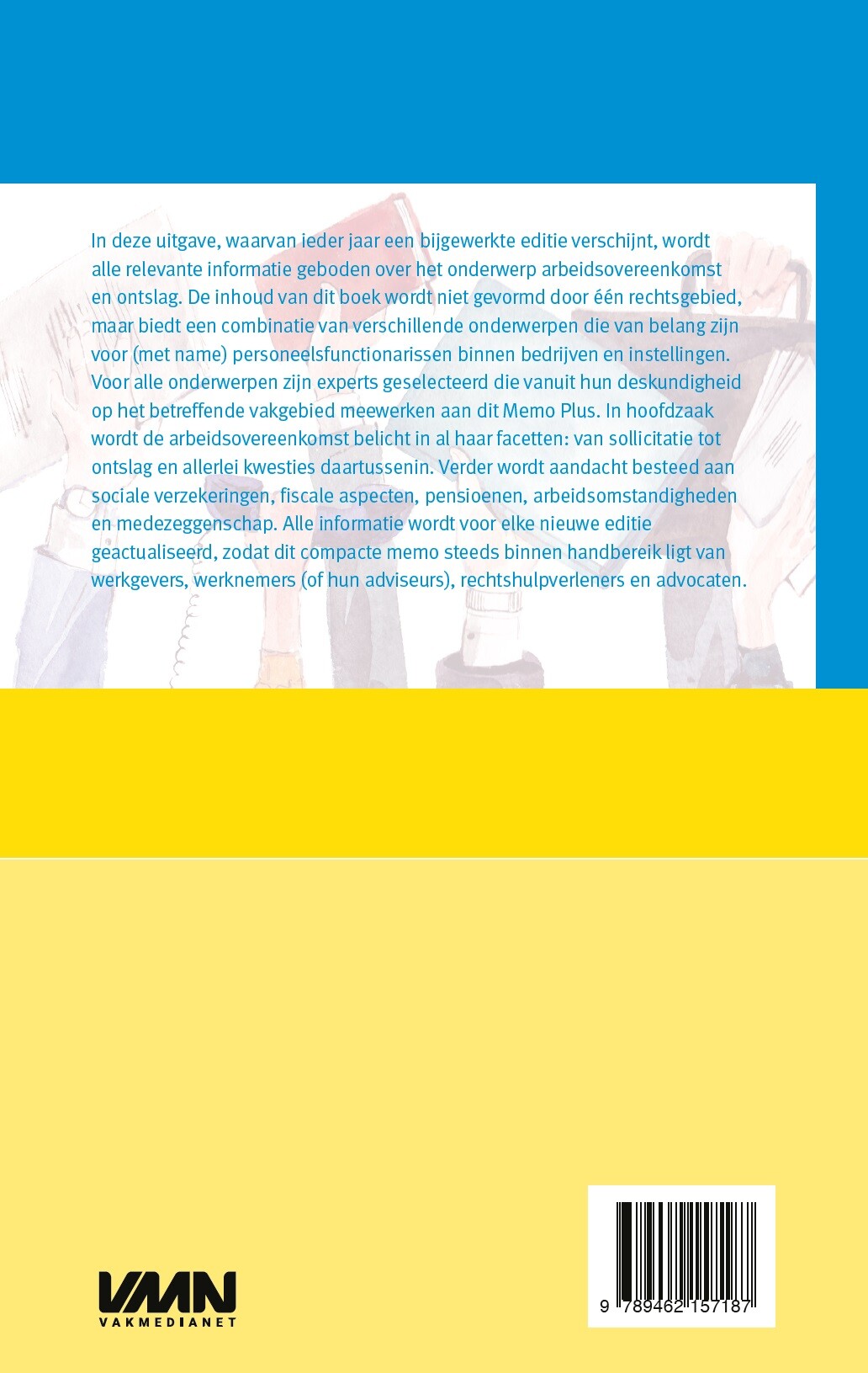 Memo Plus Arbeidsovereenkomst en ontslag 2021 achterkant