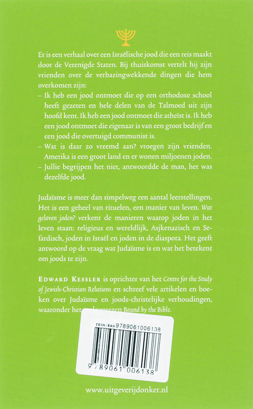 Wat geloven joden? / Wat geloven wij? achterkant
