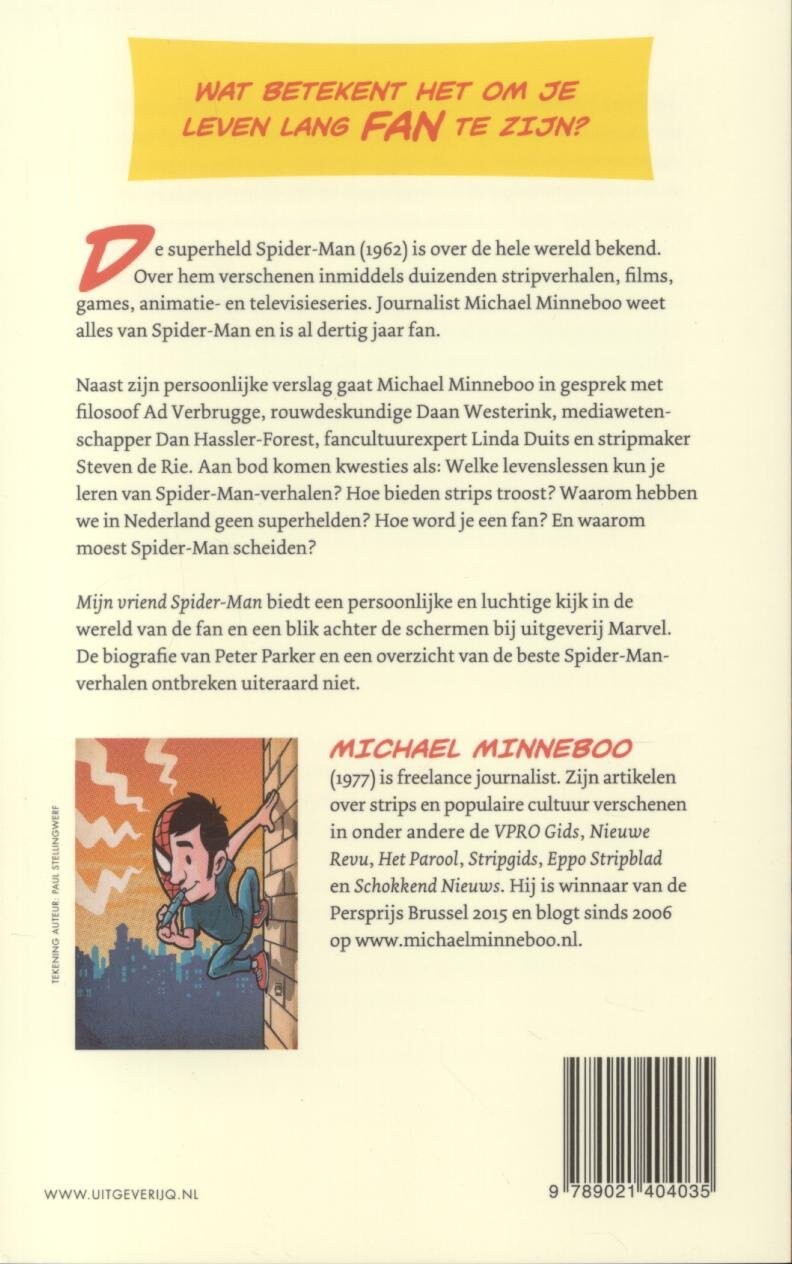 Mijn vriend Spider-Man achterkant