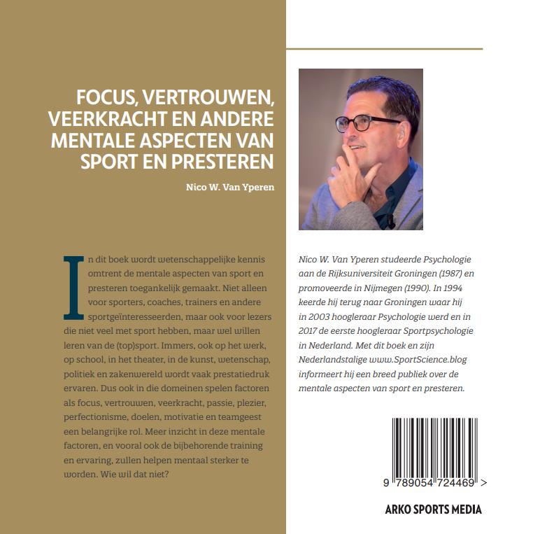 Focus, vertrouwen, veerkracht en andere mentale aspecten van sport en presteren achterkant