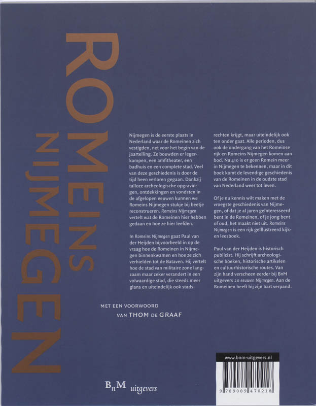 Romeins Nijmegen Romeins Nijmegen achterkant