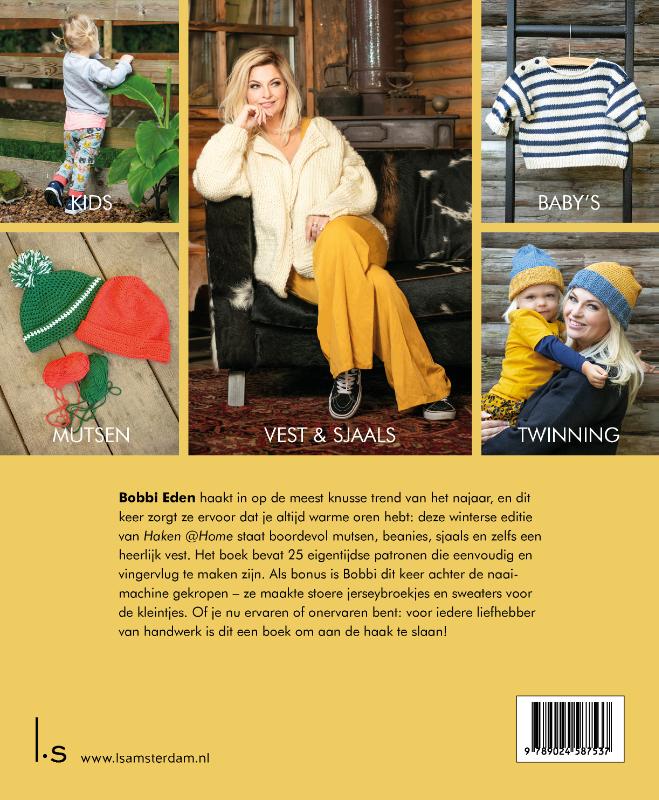 Haken@Home met Bobbi Eden - Winter / Haken@Home Haken@Home met Bobbi Eden - Winter / Haken@Home achterkant