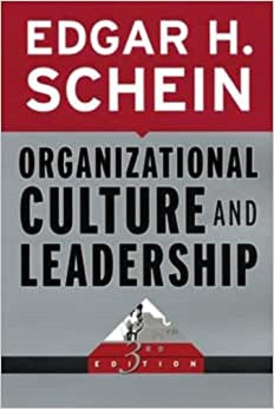 Schein Organizational Culture And Leadership
