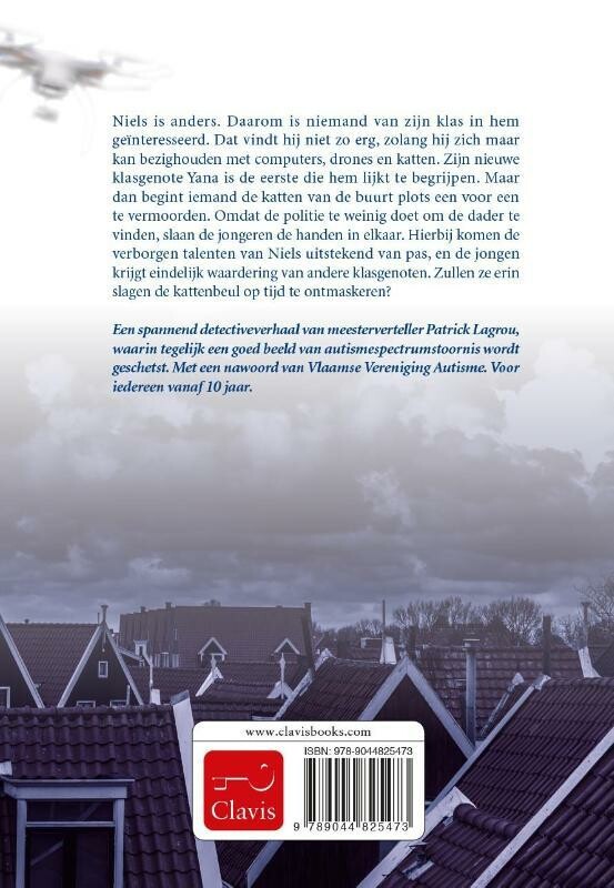 Jacht op de kattenbeul achterkant