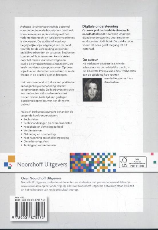 Praktisch Verbintenissenrecht Praktisch Verbintenissenrecht achterkant