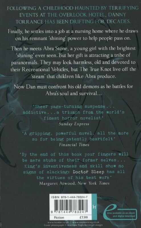 Doctor Sleep achterkant