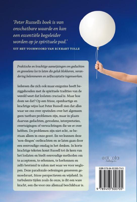 Laat los wat niet bestaat achterkant